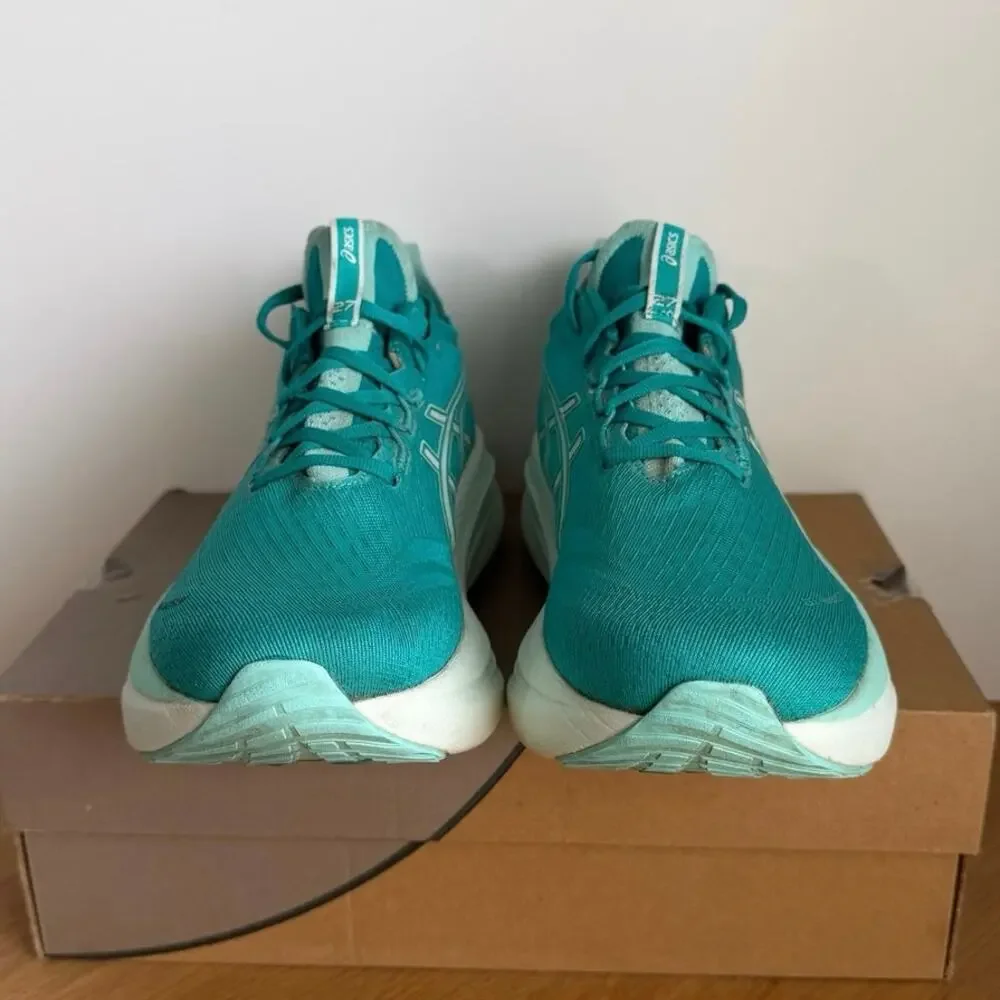 ASICS Gel Nimbus 27 ‘Wave Teal’ Women Running Sneakers- SZ 10.5